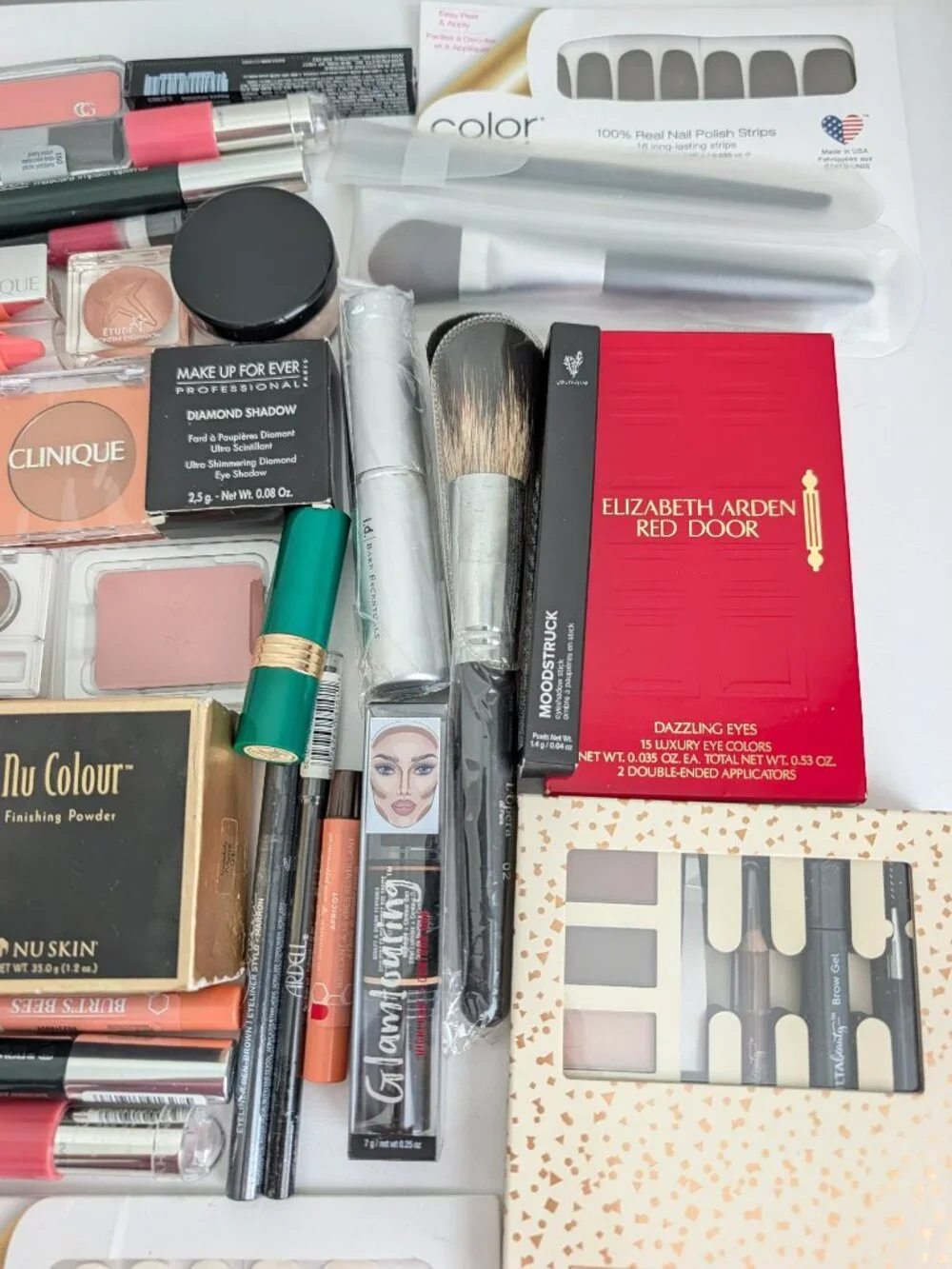 Mixed Beauty Makeup Cosmetics Lot Over 60 Pieces Assorted Brands ALL NEW